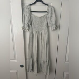 Nothing fits but gingham dress